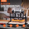 image:imageVEVOR Leather Cutting Machine 102 x 47 in Embossing Plate Manual Die Cutter 047 in Pressure Stroke Leather Embossing Machine Dual Guide Shafts Die Cut Machine for Various of Materials26x12 cm