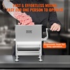 image:imageVEVOR Manual Meat Mixer 10L Tilt Tank  Heavy Duty Stainless Steel Hand Mixer for Ground Beef amp Sausage Max 15lb Mixing Meat Capacity with Gear Box and Lid Handle