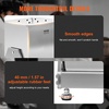 image:imageVEVOR Manual Meat Mixer 10L Tilt Tank  Heavy Duty Stainless Steel Hand Mixer for Ground Beef amp Sausage Max 15lb Mixing Meat Capacity with Gear Box and Lid Handle10L