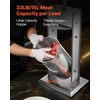 image:imageVEVOR Manual Sausage Stuffer 7 LBS  3 L Vertical Meat Stuffer Heavy Duty Sausage Casing Meat Stuffing Machine DualSpeed Stainless Steel Filler with 5 Filling Tubes for Commercial and Home Use33LB15L