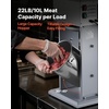 image:imageVEVOR Manual Sausage Stuffer 7 LBS  3 L Vertical Meat Stuffer Heavy Duty Sausage Casing Meat Stuffing Machine DualSpeed Stainless Steel Filler with 5 Filling Tubes for Commercial and Home Use10L22LBS