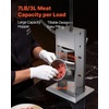 image:imageVEVOR Manual Sausage Stuffer 7 LBS  3 L Vertical Meat Stuffer Heavy Duty Sausage Casing Meat Stuffing Machine DualSpeed Stainless Steel Filler with 5 Filling Tubes for Commercial and Home Use7LBS3LNew