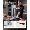 image:imageVEVOR Manual Sausage Stuffer 7 LBS  3 L Vertical Meat Stuffer Heavy Duty Sausage Casing Meat Stuffing Machine DualSpeed Stainless Steel Filler with 5 Filling Tubes for Commercial and Home Use11LB5L