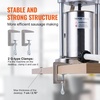 image:imageVEVOR Manual Sausage Stuffer 7 LBS  3 L Vertical Meat Stuffer Heavy Duty Sausage Casing Meat Stuffing Machine DualSpeed Stainless Steel Filler with 5 Filling Tubes for Commercial and Home Use2 L  5 LBS