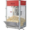 image:imageVEVOR Popcorn Machine 8oz Stainless Steel Kettle 800W Commercial Countertop Popcorn Maker 48 Cups per Batch Theater Style Popper with 2Button Control Glass Wall PC Door 1 Scoop 3 Spoons RedRed