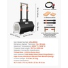 image:imageVEVOR Portable 2 Burner Propane Forge 2600F Metal and Knife Blacksmithing Forges Large Capacity Farrier Forging Tools and Equipment Complete Mini Forge Kit2 Burners