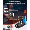 image:imageVEVOR Portable 2 Burner Propane Forge 2600F Metal and Knife Blacksmithing Forges Large Capacity Farrier Forging Tools and Equipment Complete Mini Forge Kit3 Burners