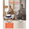 image:imageVEVOR Pottery Wheel for Adults 11 Aluminum Turntable 450W Electric Table Top Pottery Wheel with Foot Pedal 30300 RPM Adjustable Speed Detachable Basin for Beginners DIY Clay Art Craft GreenWhite  11inch  14inch