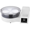 image:imageVEVOR Pottery Wheel for Adults 11 Aluminum Turntable 450W Electric Table Top Pottery Wheel with Foot Pedal 30300 RPM Adjustable Speed Detachable Basin for Beginners DIY Clay Art Craft GreenWhite  11inch