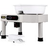 image:imageVEVOR Pottery Wheel for Adults 11 Aluminum Turntable 450W Electric Table Top Pottery Wheel with Foot Pedal 30300 RPM Adjustable Speed Detachable Basin for Beginners DIY Clay Art Craft GreenGrey