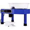 image:imageVEVOR Pottery Wheel for Adults 11 Aluminum Turntable 450W Electric Table Top Pottery Wheel with Foot Pedal 30300 RPM Adjustable Speed Detachable Basin for Beginners DIY Clay Art Craft GreenBlue