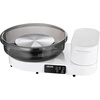 image:imageVEVOR Pottery Wheel for Adults 14 and 11 Turntables 450W Electric Table Top Pottery Wheel with Foot Pedal 30300 RPM Adjustable Speed Aluminum Body for Beginners DIY Clay Art Craft GreenWhite  11inch  14inch