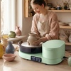 image:imageVEVOR Pottery Wheel for Adults 14 and 11 Turntables 450W Electric Table Top Pottery Wheel with Foot Pedal 30300 RPM Adjustable Speed Aluminum Body for Beginners DIY Clay Art Craft GreenGreen  11inch