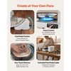 image:imageVEVOR Pottery Wheel for Adults 14 and 11 Turntables 450W Electric Table Top Pottery Wheel with Foot Pedal 30300 RPM Adjustable Speed Aluminum Body for Beginners DIY Clay Art Craft GreenWhite  11inch