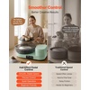 image:imageVEVOR Pottery Wheel for Adults 14 and 11 Turntables 450W Electric Table Top Pottery Wheel with Foot Pedal 30300 RPM Adjustable Speed Aluminum Body for Beginners DIY Clay Art Craft GreenGreen  11inch  14inch