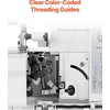 image:imageVEVOR Serger Overlock Sewing Machine 1250 SPM 2 3 4 Thread 07 2 Feed WhiteCream