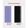 image:imageVEVOR Serger Overlock Sewing Machine 1250 SPM 2 3 4 Thread 07 2 Feed WhiteIvory