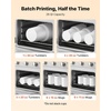 image:imageVEVOR Sublimation Oven Machine 26 Qt Fits 40oz Tumblers with 1 Heat Air Gun 50 Shrink Films 1 Tape and 2 Heat Gloves 360 Turbo Convection for Sublimation Blank Tumblers Mugs Bowls OffWhite26 Qt  Heat Air Gun