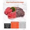 image:imageVEVOR Vacuum Sealer Machine 95Kpa 350W Powerful Dual Pump and Dual Sealing Dry and Moist Food Storage Automatic and Manual Air Sealing System with Builtin Cutter with Seal Bag and External Hose80 KPA