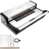 image:imageVEVOR Vacuum Sealer Machine 95Kpa 350W Powerful Dual Pump and Dual Sealing Dry and Moist Food Storage Automatic and Manual Air Sealing System with Builtin Cutter with Seal Bag and External Hose95Kpa