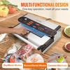 image:imageVEVOR Vacuum Sealer Machine 95Kpa 350W Powerful Dual Pump and Dual Sealing Dry and Moist Food Storage Automatic and Manual Air Sealing System with Builtin Cutter with Seal Bag and External Hose95Kpa