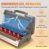 image:imageVEVOR Vacuum Sealer Machine 95Kpa 350W Powerful Dual Pump and Dual Sealing Dry and Moist Food Storage Automatic and Manual Air Sealing System with Builtin Cutter with Seal Bag and External HoseKPA 90