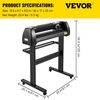 image:imageVEVOR Vinyl Cutter Machine 34 inches Bluetooth Cutting Plotter Machine28 Inch  MACPC