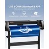 image:imageVEVOR Vinyl Cutter Machine 34 inches Bluetooth Cutting Plotter Machine34 Inch  Black  Signmaster