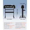 image:imageVEVOR Vinyl Cutter Machine 53 SemiAutomatic Vinyl Printer Cutter Machine28 Inch