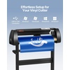 image:imageVEVOR Vinyl Cutter Machine 53 SemiAutomatic Vinyl Printer Cutter Machine28 Inch