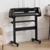image:imageVEVOR Vinyl Cutter Machine 53 SemiAutomatic Vinyl Printer Cutter Machine28 Inch