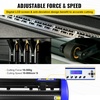 image:imageVEVOR Vinyl Cutter Machine 53 SemiAutomatic Vinyl Printer Cutter Machine28 Inch20 Blades