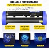 image:imageVEVOR Vinyl Cutter Machine 53 SemiAutomatic Vinyl Printer Cutter Machine28 Inch20 Blades