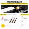 image:imageVEVOR Vinyl Cutter Machine 53 SemiAutomatic Vinyl Printer Cutter Machine28 Inch3 Blades