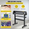image:imageVEVOR Vinyl Cutter Machine 53 SemiAutomatic Vinyl Printer Cutter Machine28 Inch3 Blades