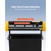 image:imageVEVOR Vinyl Cutter Machine 53 SemiAutomatic Vinyl Printer Cutter Machine34 Inch
