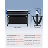 image:imageVEVOR Vinyl Cutter Machine 53 SemiAutomatic Vinyl Printer Cutter Machine53 Inch