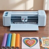 image:imageVEVOR Vinyl Cutting Machine 12 in ButtonControlled Vinyl Cutter 20000 Builtin Design Resources Compatible with Mac Windows Android and iOS for Creating Customized Crafts Cards Home Decor