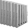 image:imageVBENLEM Pack of 6 Hood Filters 1949L x 1555W 430 Stainless Steel 5 Grooves Commercial Hood Filters Range Hood Filter for Grease Rated Commercial Kitchen Exhaust Hoods195W x 195H Inch