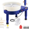 image:imageVEVOR 14in Pottery Wheel for Adults Beginners 06in HeightAdjustable 450W Pottery Forming Machine 60300RPM Electric Ceramic Wheel BlueBlue