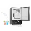 image:imageVEVOR 15 W Under Counter Ice Maker 15 LBSDay Crescent Ice Maker Builtin with 11LBS Storage Bin amp Reversible Door Freestanding IceMaking Machine for Commercial Home Kitchens  No Drain Required