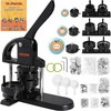 image:imageVEVOR Button Maker Machine 225 inch58mm Pin Maker with 100pcs Button Parts Button Maker with Panda Magic Book Ergonomic Arc Handle Punch Press Kit for Children DIY Gifts and Christmas3 in 1  300 pcs