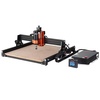 image:imageVEVOR CNC Router Machine 300W 3 Axis GRBL Control Wood Engraving Carving Milling Machine Kit 400 x 400 x 75 mm  157 x 157 x 295 in Working Area 1200 RPM for Wood Acrylic MDF PVC Plastic Foam300W