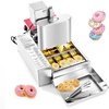 image:imageVEVOR Commercial Automatic Donuts Machine 4 Rows Donuts Making Equipment 240 pcshour Electric High Power Doughnut Maker Stainless Steel Frying Auto Fryer with Intelligent ControlSilver