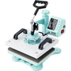 image:imageVEVOR Heat Press Machine 12x10in Clamshell Sublimation Transfer Printer12x10Green