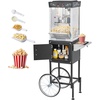 Black with cart