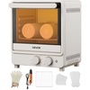 image:imageVEVOR Sublimation Oven Machine 26 Qt Fits 40oz Tumblers with 1 Heat Air Gun 50 Shrink Films 1 Tape and 2 Heat Gloves 360 Turbo Convection for Sublimation Blank Tumblers Mugs Bowls OffWhite13 Qt  Heat Air Gun