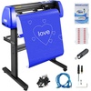image:imageVEVOR Vinyl Cutter Machine 53 SemiAutomatic Vinyl Printer Cutter Machine28 Inch20 Blades