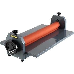 image:imageVEVOR 25 Inch Cold Laminator Machine 10mm Manual Vinyl Photo Film Cold laminator Hand Crank Pressure Cold Roll laminator25 Inch295 inch