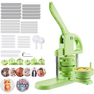 image:imageVEVOR Button Maker Machine 1125225 inch253258mm Pin Maker Bule2253 inch200pcs